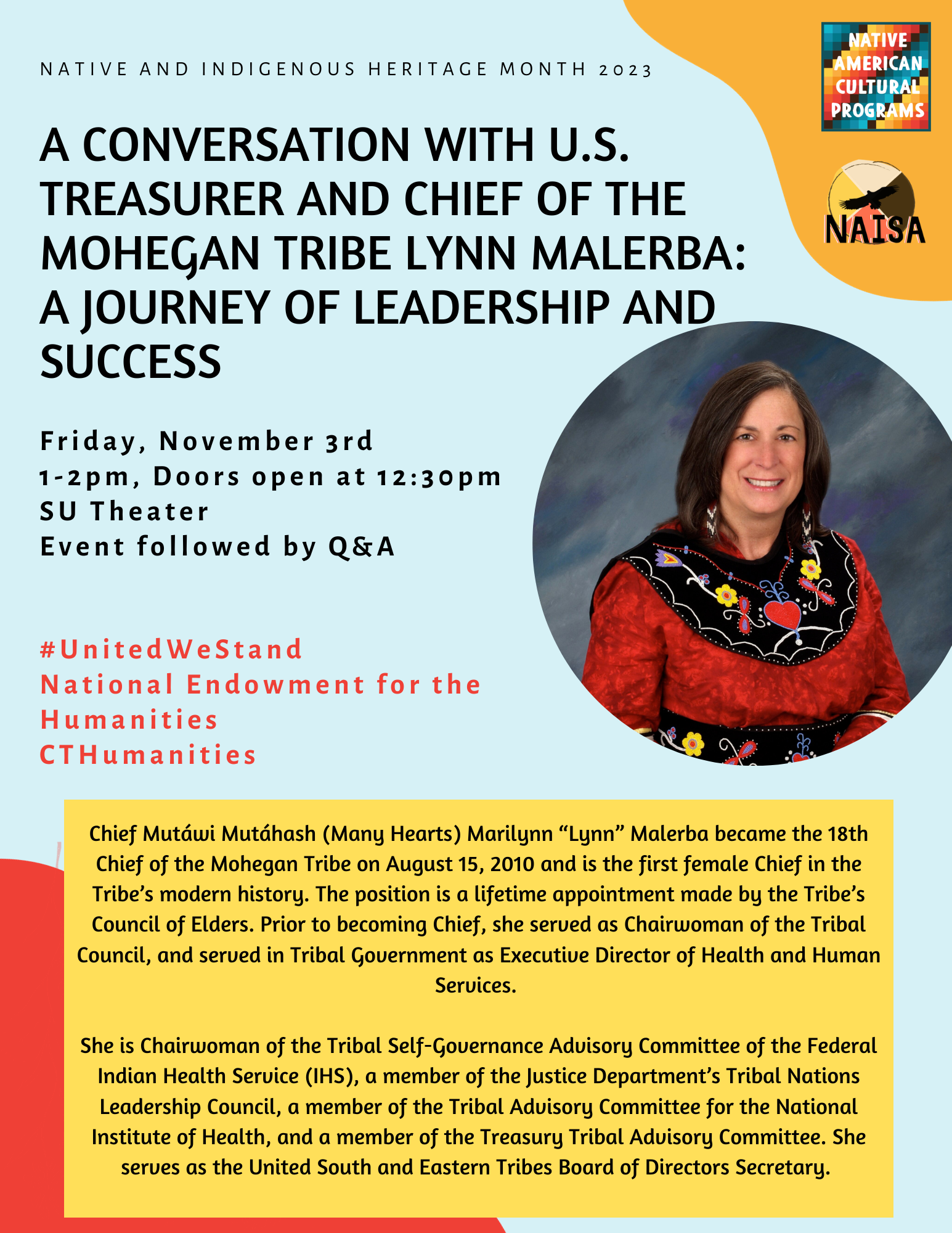 “A Conversation With U.S. Treasurer and Chief of the Mohegan Tribe Lynn Malerba: A Journey of Leadership and Success”